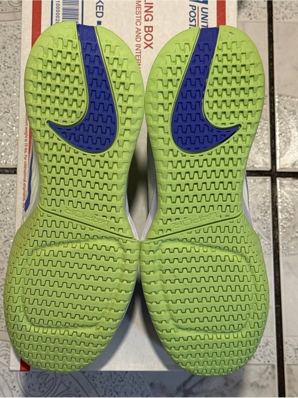 New Nike Air Zoom Vapor Pro 3 HC Tennis Shoes Volt Women’s Size 7.5 FZ2158-700 - Picture 6 of 7